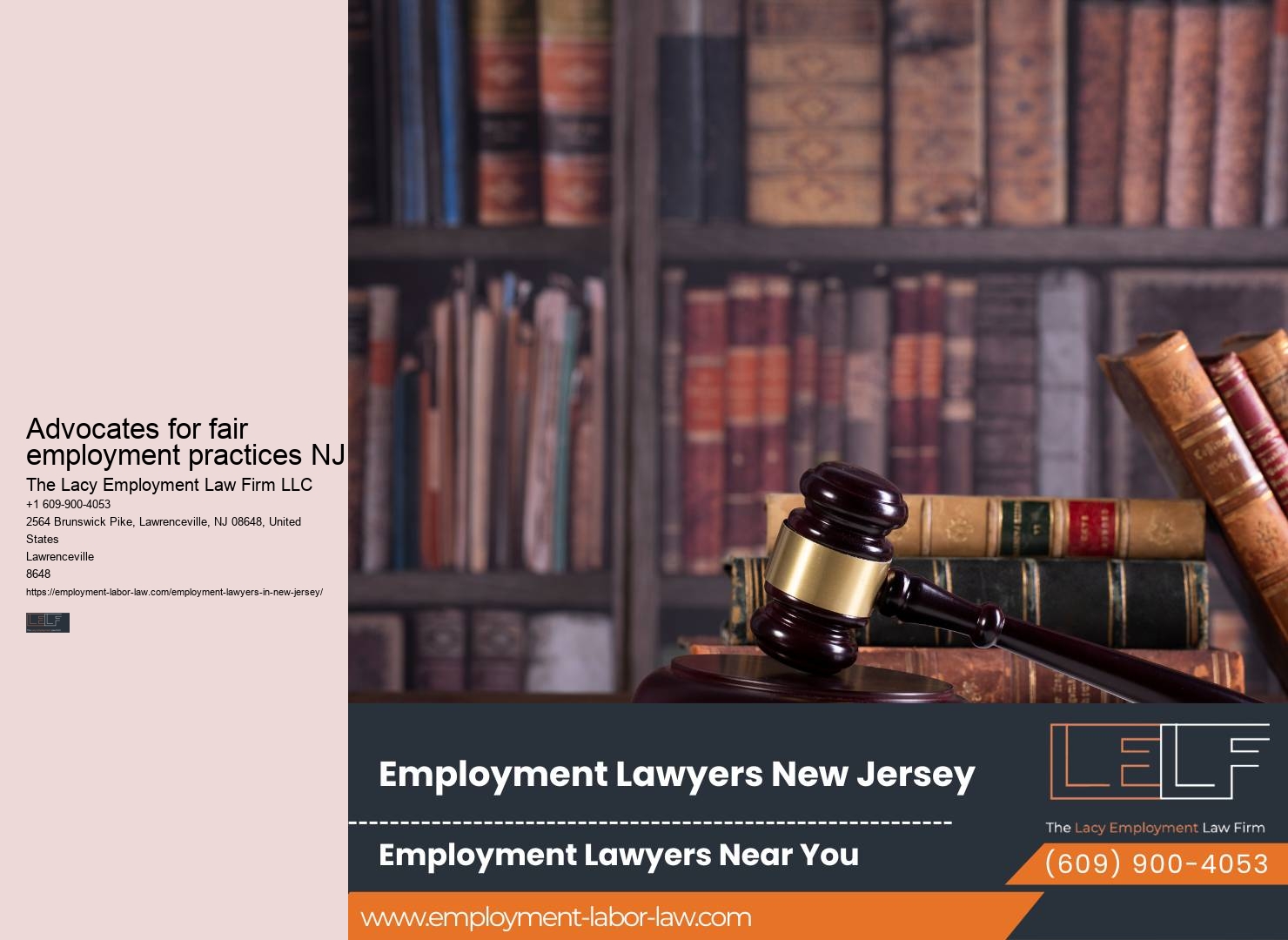 NJ Employment Lawyers for Workplace Agreements