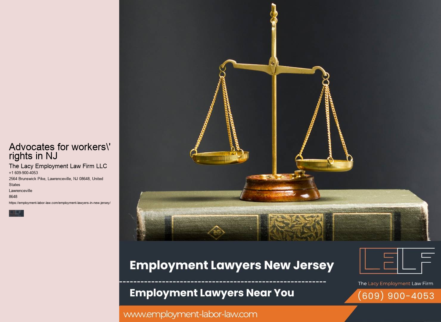 Top-rated Employment Legal Services in NJ