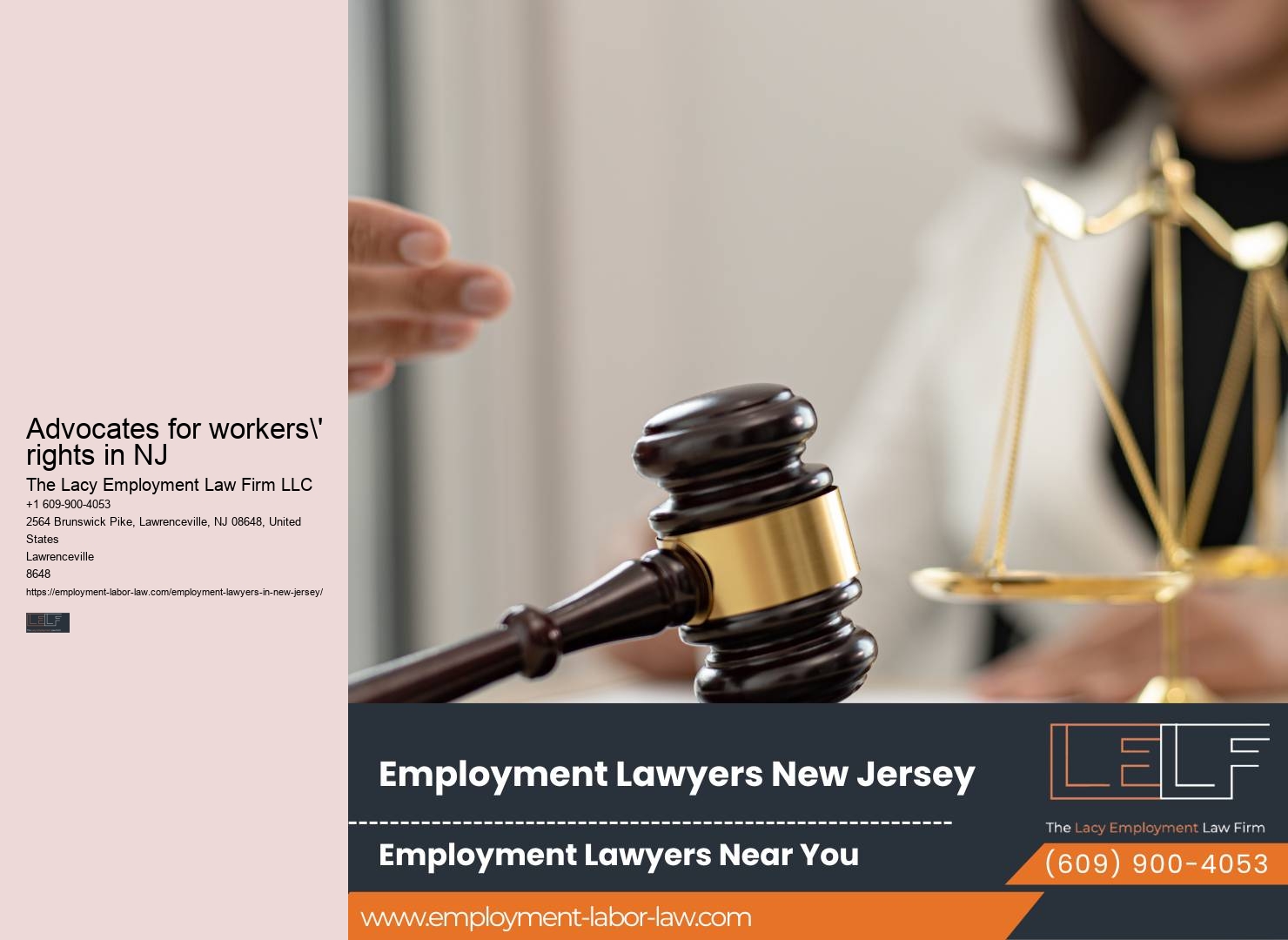 NJ legal support for severance negotiations