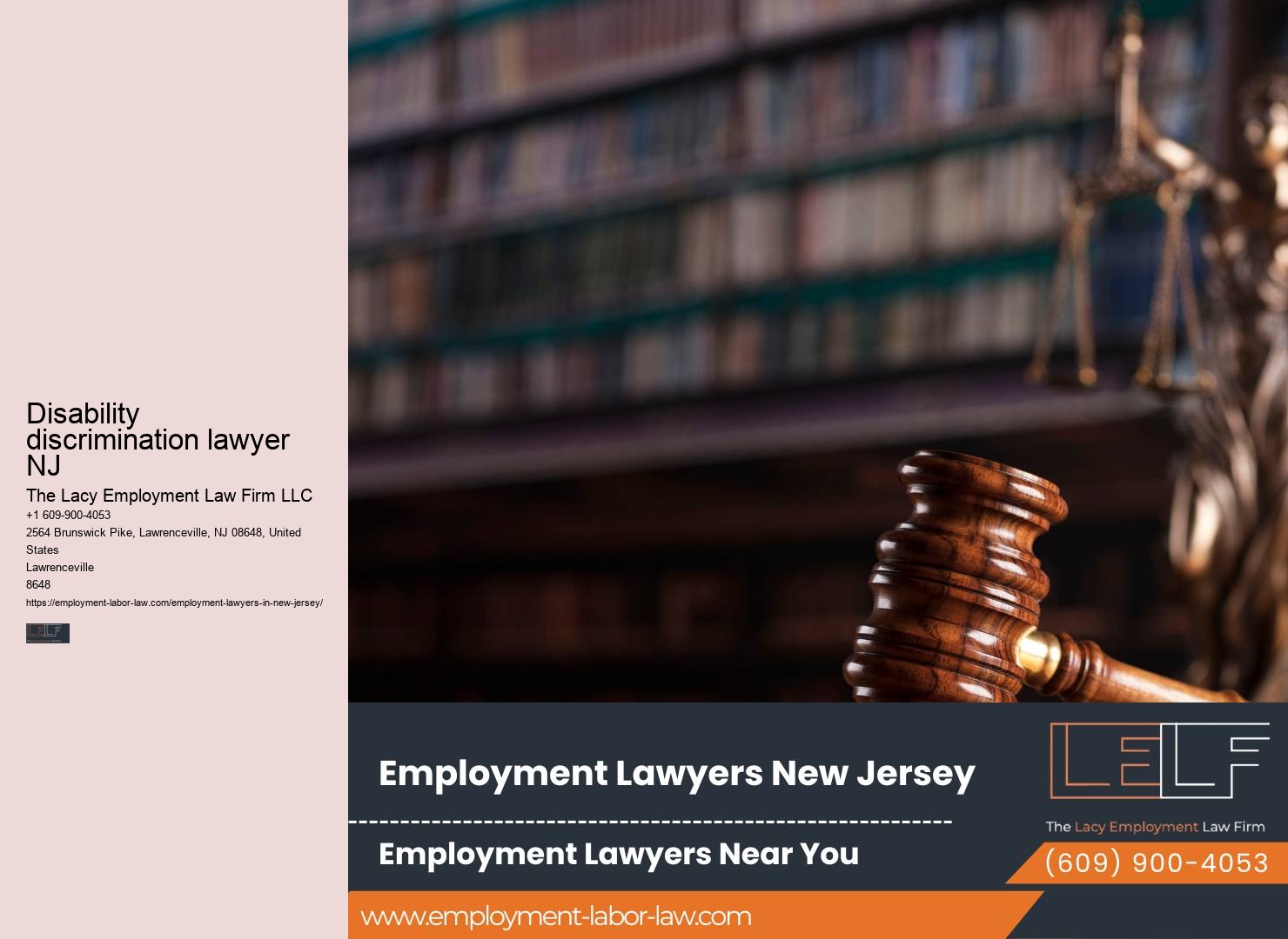 NJ attorneys for retaliation complaints