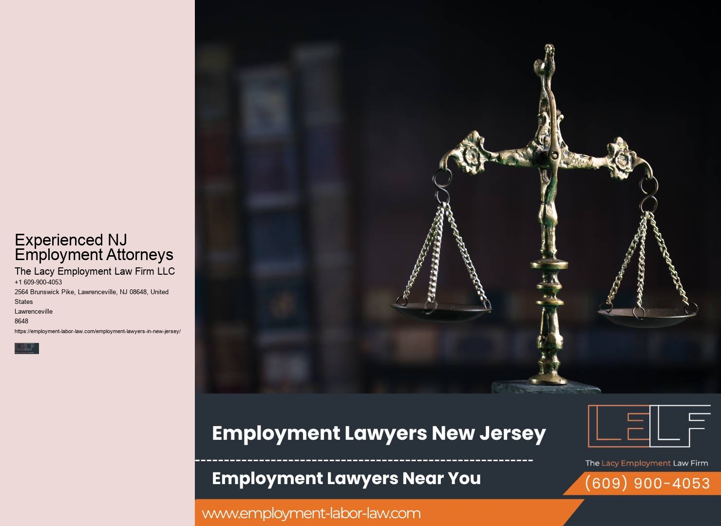 Wrongful termination attorney NJ