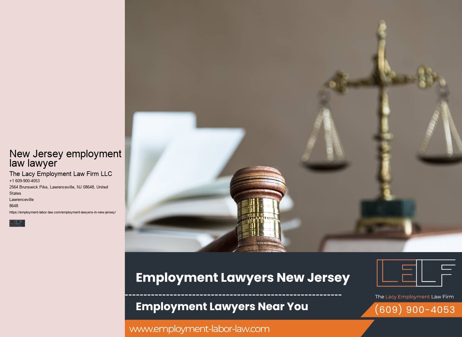 NJ Employment Lawyers for Employer Defense