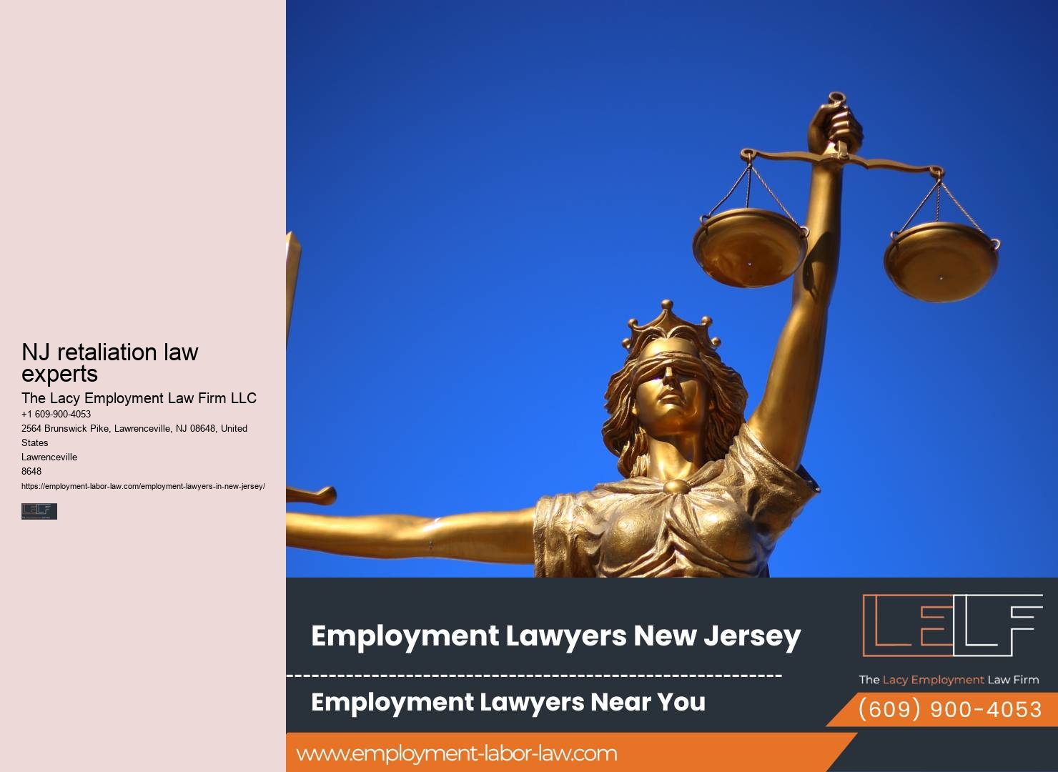 NJ Employment Lawyers for Retaliation Claims