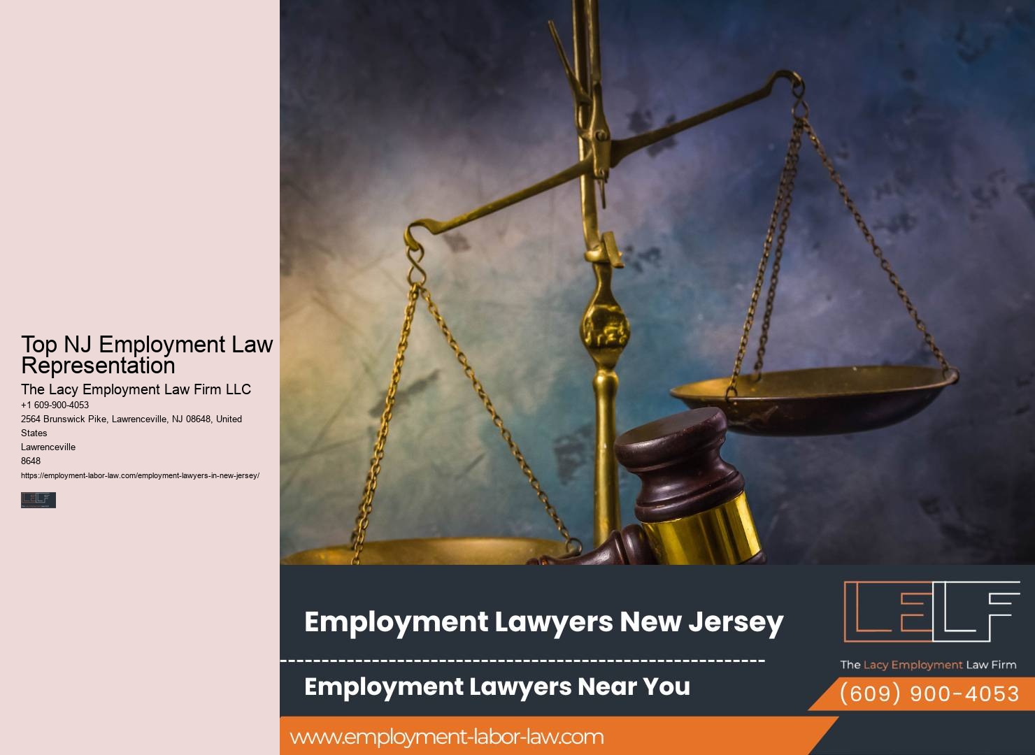 NJ Employment Lawyers for Employee Rights