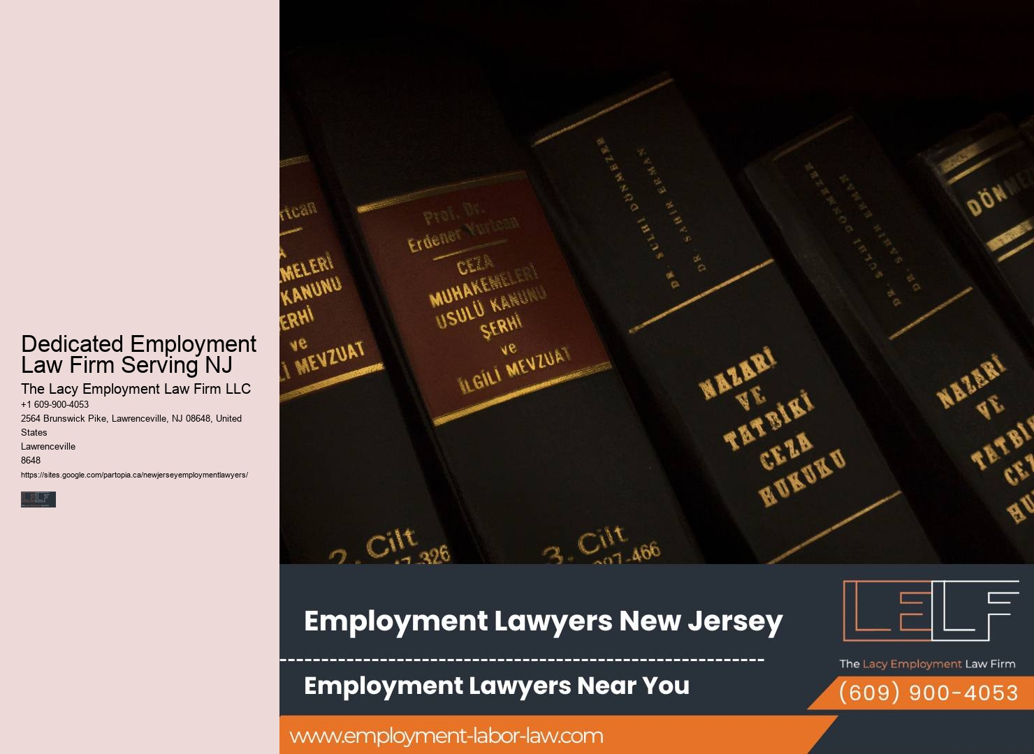 Knowledgeable NJ FMLA lawyers
