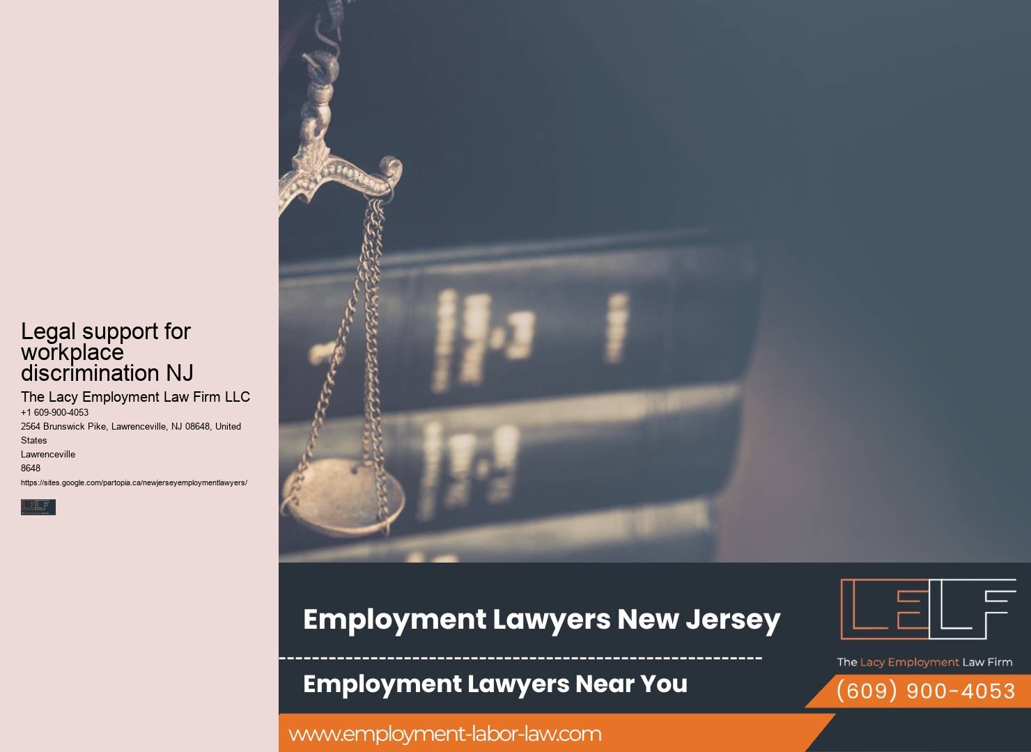 NJ Employment Lawyers for Non-Discrimination Policies