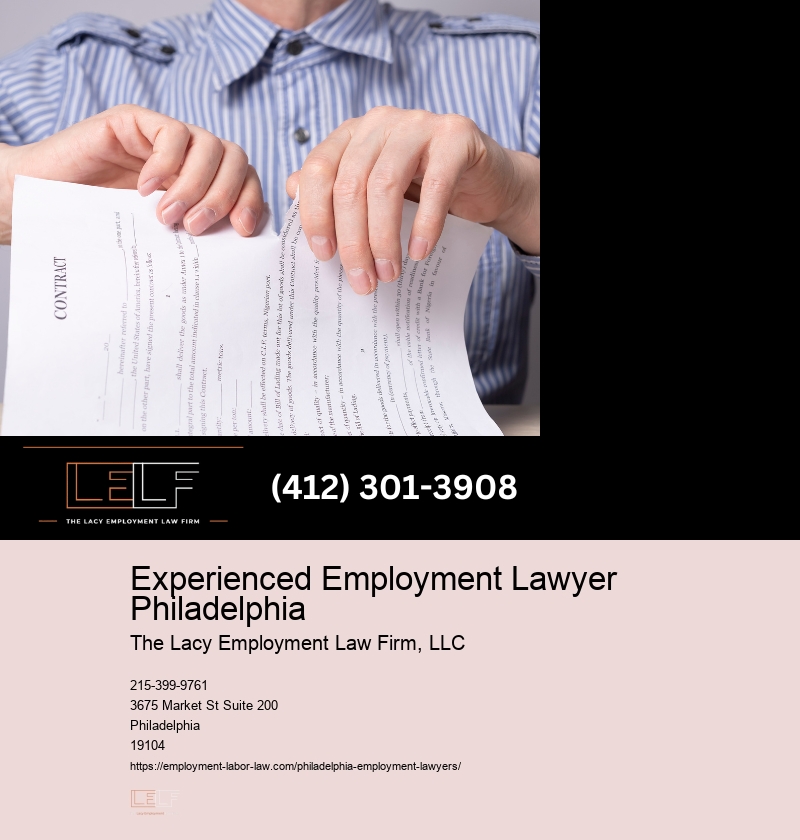 Employment Contract Dispute Lawyer Philadelphia