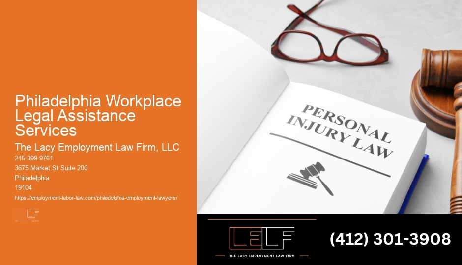 Workplace legal representation Philadelphia