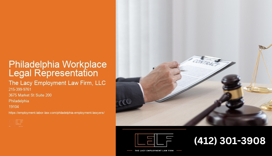 Philadelphia Employment Legal Representation
