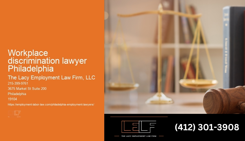 Philadelphia gender discrimination lawyer