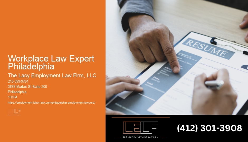 Philadelphia Workplace Legal Protection Lawyer