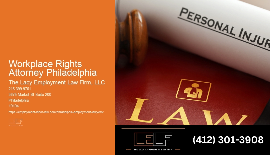 Workplace fairness lawyer Philadelphia