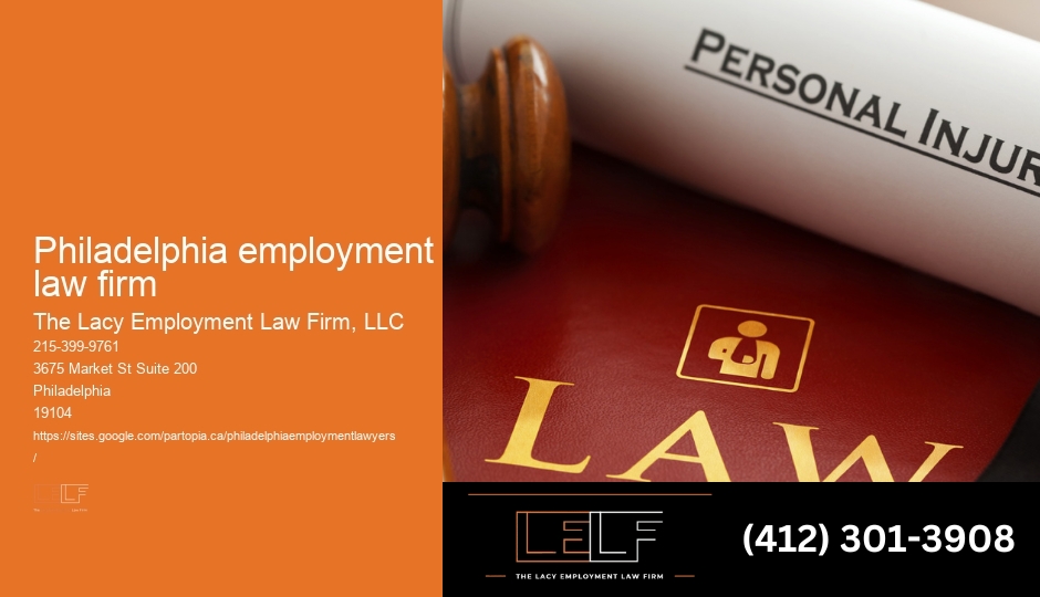 Philadelphia Workplace Law Firm Services