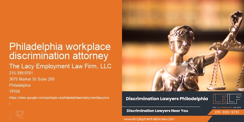 Philadelphia workplace discrimination attorney
