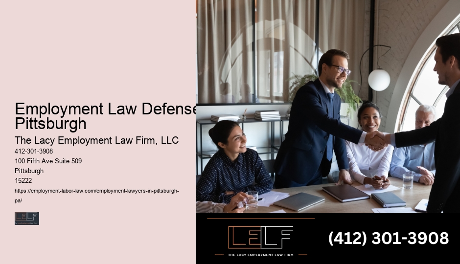 Employment Law Defense Pittsburgh Employment Legal Advice