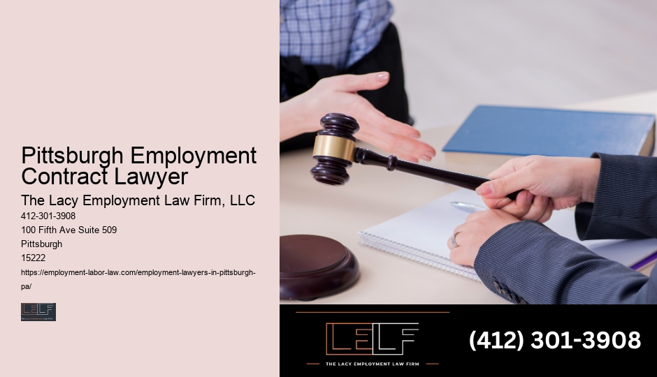 Pittsburgh Employment Contract Lawyer Employment Litigation Attorney