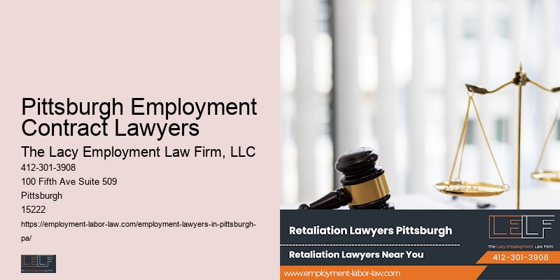Pittsburgh Employment Contract Lawyers Workplace Legal Advisor