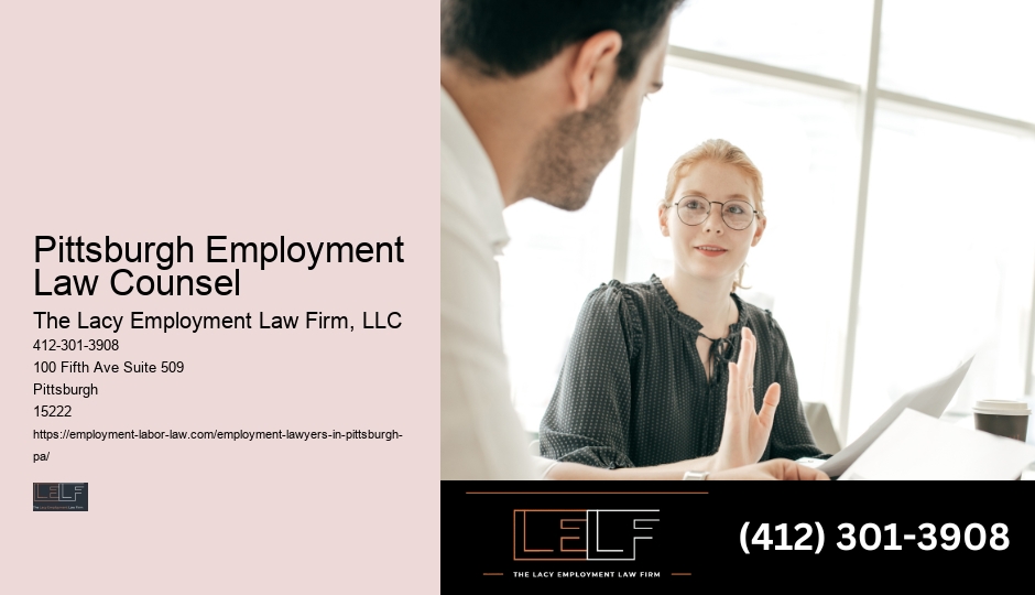 Pittsburgh Employment Law Counsel Workplace Retaliation Lawyer