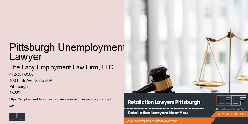 Pittsburgh Unemployment Lawyer Employment Legal Aid