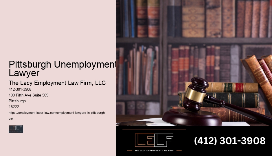 Pittsburgh Unemployment Lawyer Workplace Law Attorney