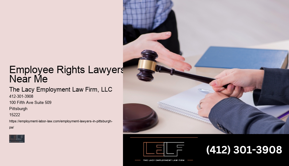 Employment Rights For Legal Professionals Pittsburgh