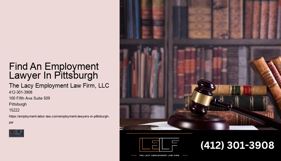 Pittsburgh Wrongful Dismissal Lawyers