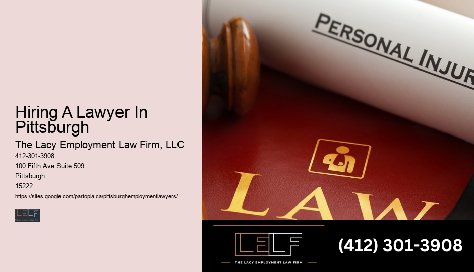Legal Advice For Employment In Pittsburgh