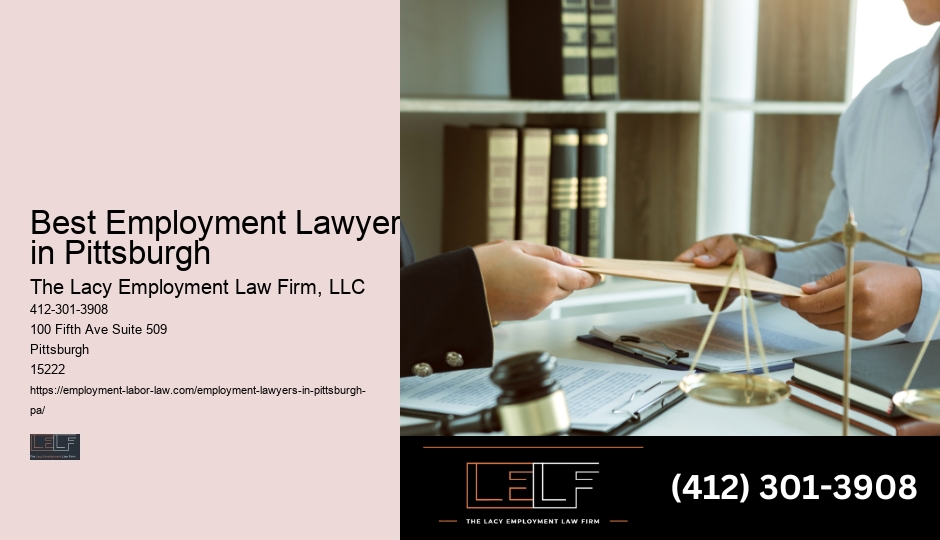Pittsburgh Employment Law Firm Free Consultation