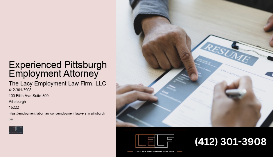 Pittsburgh Job Rights Legal Services