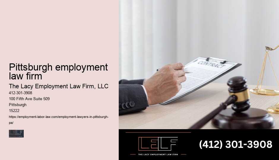 Trusted Wrongful Termination Lawyer Pittsburgh