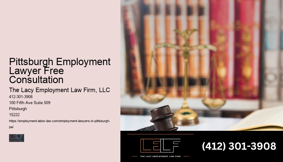 Pittsburgh Employment Discrimination Legal Support