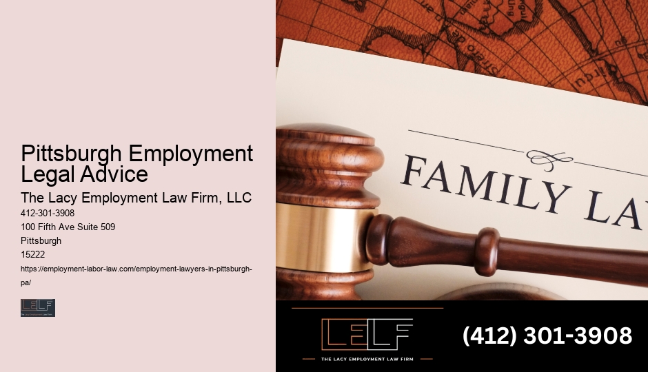 Pittsburgh Employment Attorney Services