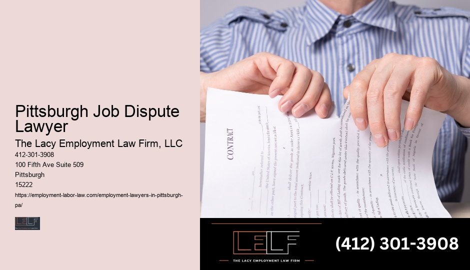Pittsburgh Employment Law Firm Free Consultation