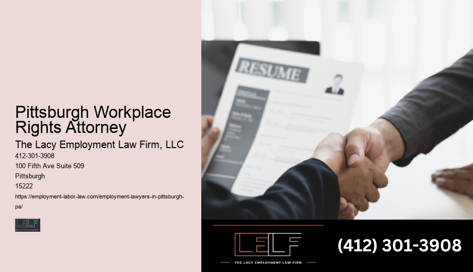 Pittsburgh Job Attorney Consultation