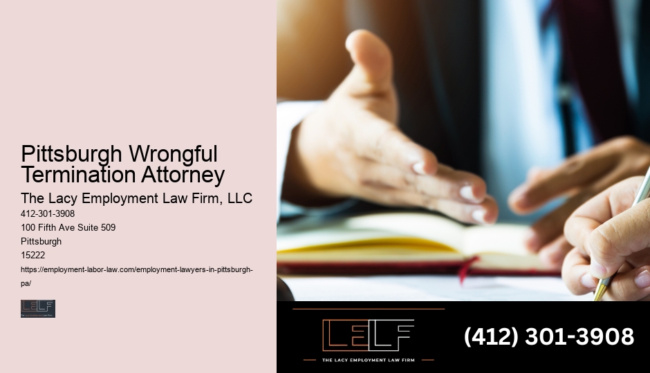 Pittsburgh Employment Dismissal Legal Advisor