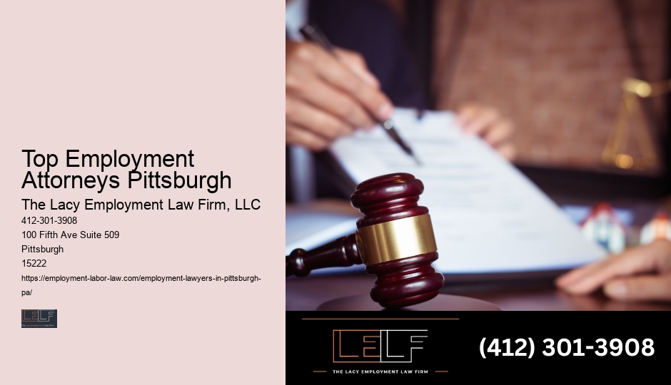 Job Termination Lawyer Pittsburgh