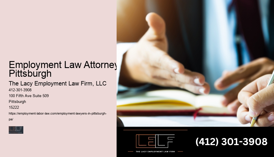 Pittsburgh Employment Lawyer Fee Estimate