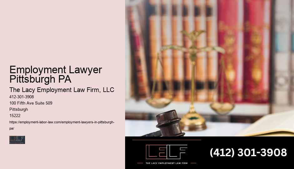 Pittsburgh Employment Lawyer Fee Advice