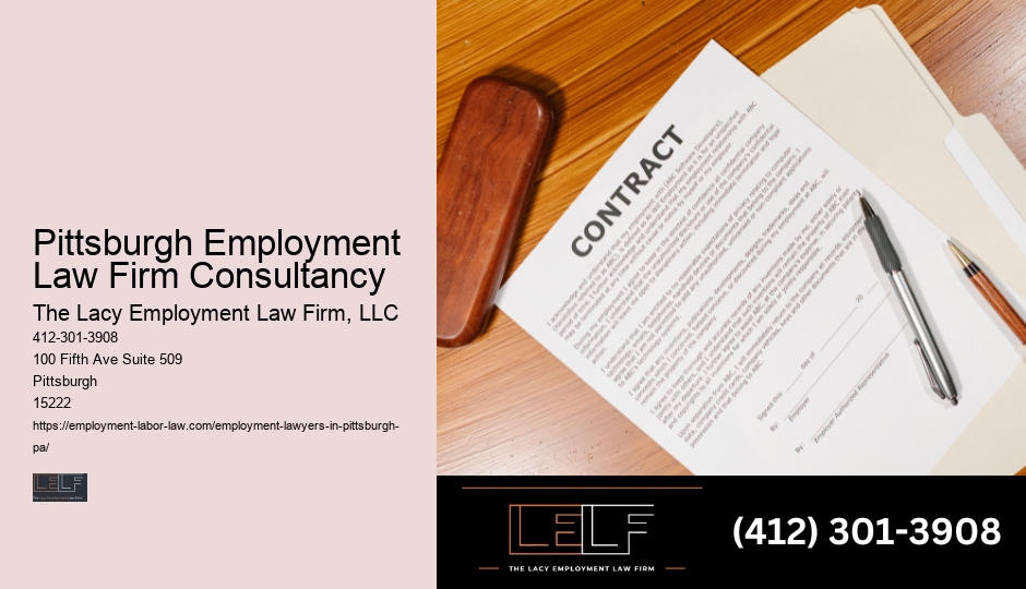 Pittsburgh Employment Lawyer Fee Estimate