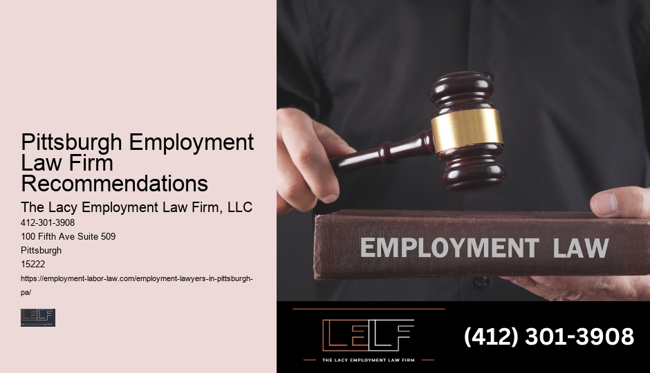 Certified Employment Law Services Pittsburgh