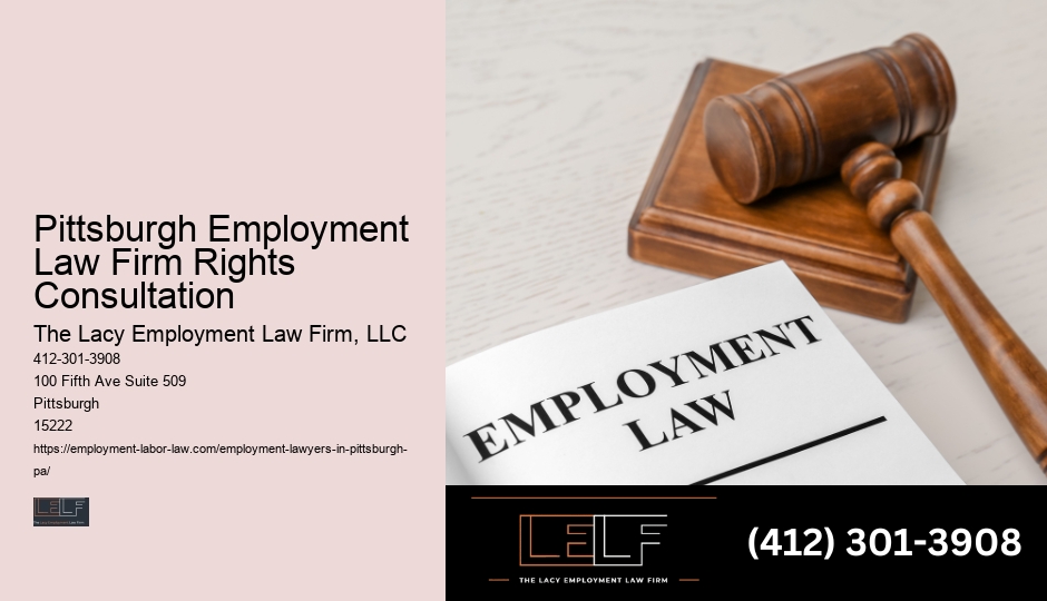 Pittsburgh Employment Law Counsel