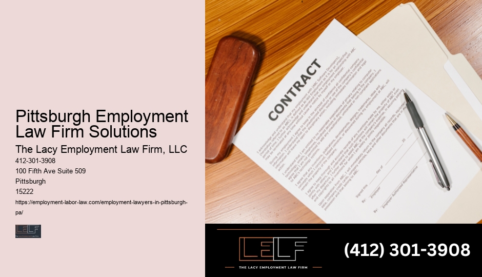 Pittsburgh Employment Law Representation