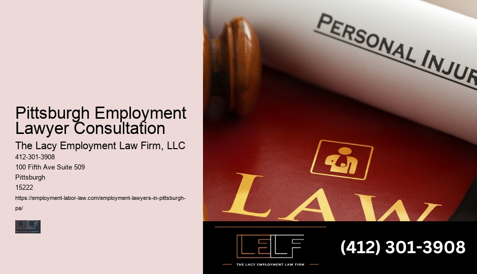 Pittsburgh Employment Law Firm Advice