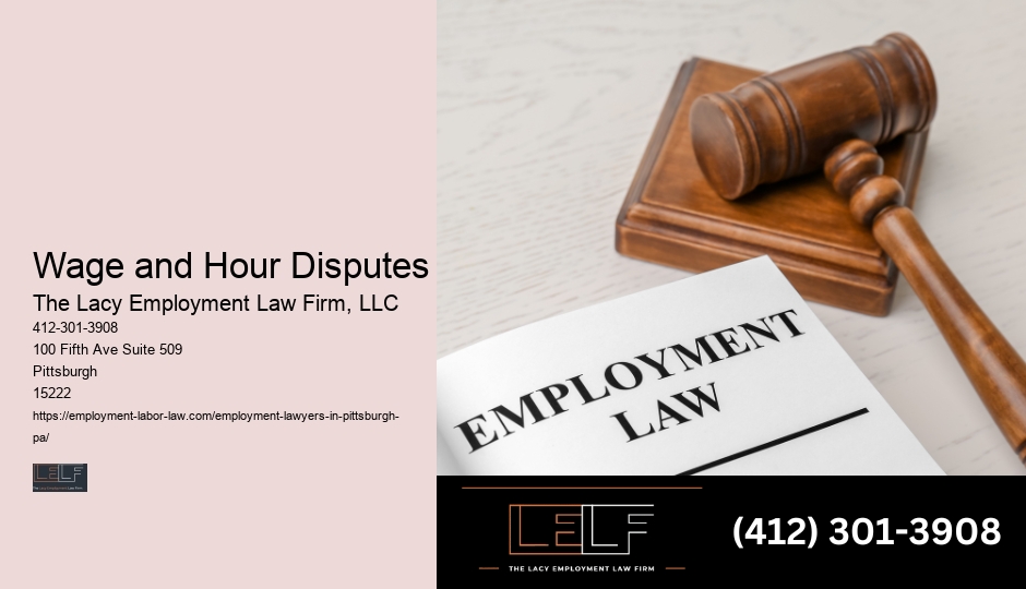 Pittsburgh Employment Law Litigation