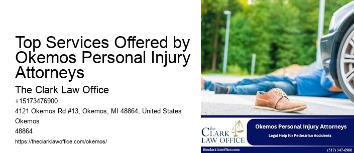 Top Services Offered by Okemos Personal Injury Attorneys